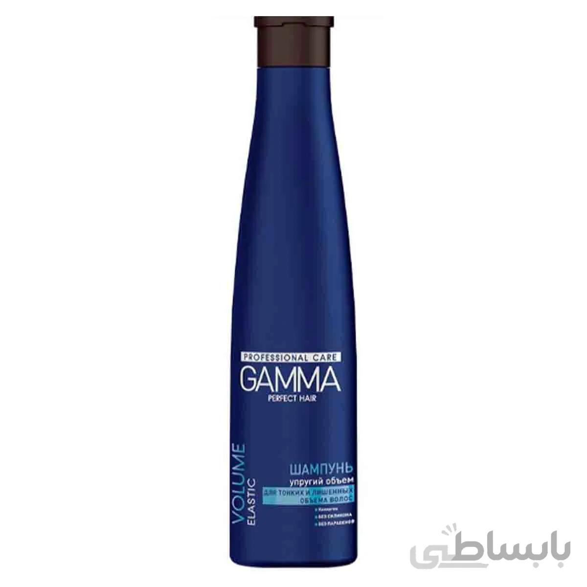 شامپو مراقبت حرفه ای 24 ساعته موهای نازک و حجم دهنده گاما - GAMMA