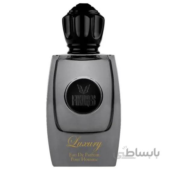 ادکلن مردانه فیکورس لاکچری بلاک Fikores luxury black حجم ۸۰ میل