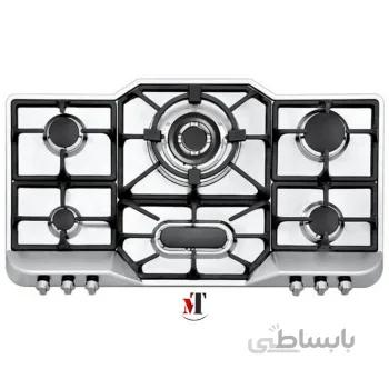 اجاق گاز ۶ شعله استیل البرز مدل S-6901 ا oven of Alborz Steel model S-6901