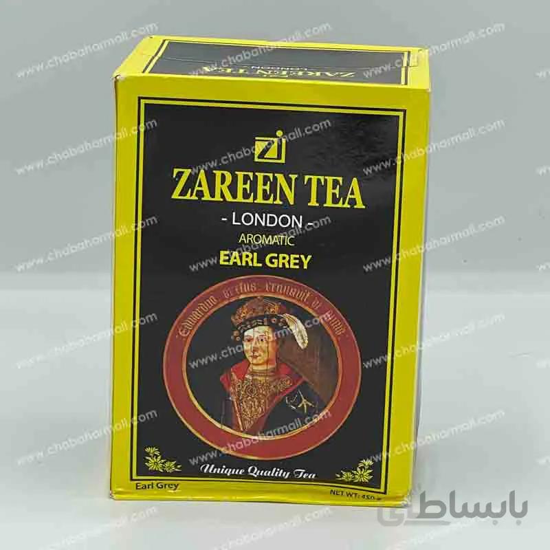 چای سیاه پاکتی زرین Zareen لندن Earl grey