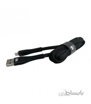 کابل میکرو یو اس بی فست شارژ MOYAN مدل MC-18