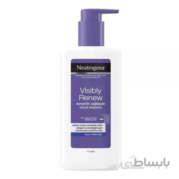 لوسیون بدن نوتروژینا مدل Visibly Renew مناسب پوست خشک 400 میل (Neutrogena)