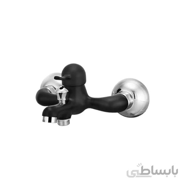 شیر حمام کاویان مدل تیدا مشکی