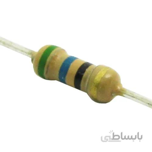 مقاومت 56 اهم 1/4 وات 5 درصد