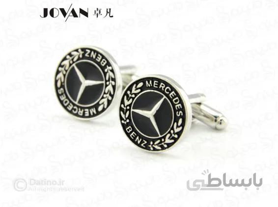دکمه سردست طرح مرسدس بنز 13874