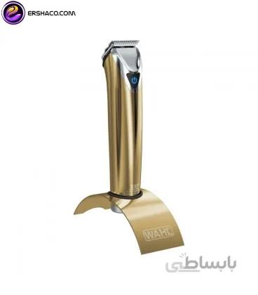 ماشین اصلاح سر و صورت وال با روکش طلای 18 عیار به مناسبت صدمین سالگرد وال wahl 100th anniversary lithium ion trimmer