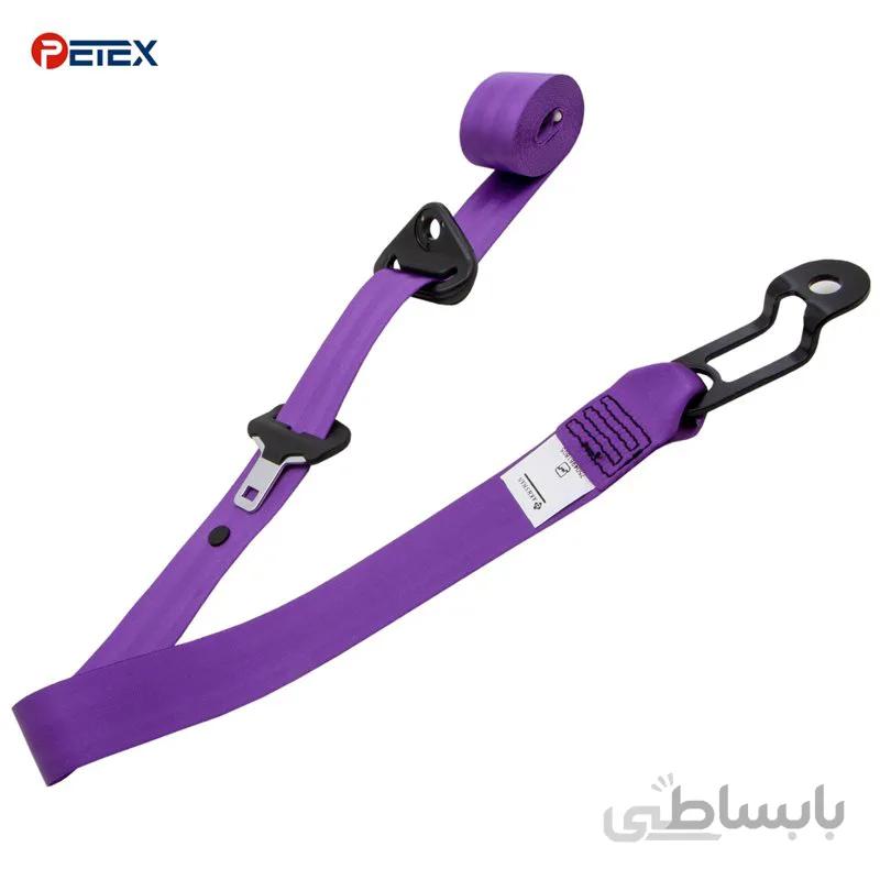 نوار کمربند ایمنی تکمیل شده جلو پژو ۲۰۶ ، پژو ۲۰۷ و رانا رنگ بنفش