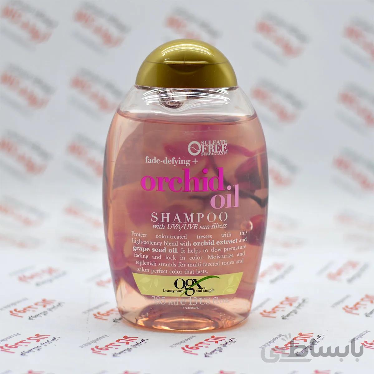 شامپو او جی ایکس Ogx مدل Orchid Oil