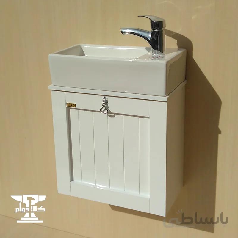 روشویی کابینتی آندره | یک روشویی کابینتی کوچک