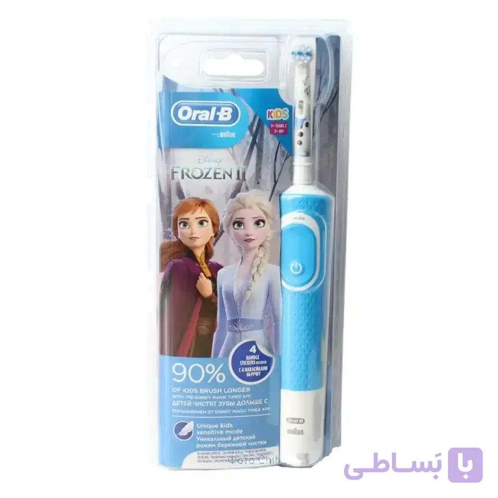 مسواک برقی کودک اورال بی دخترانه طرح kids — تصویر 1