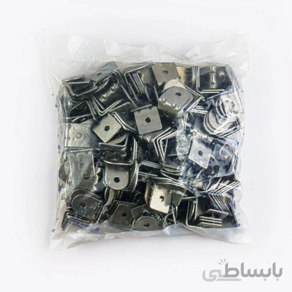 گونیا ام دی اف دوپیچ کوچک بدون آبکاری بسته 200 عددی