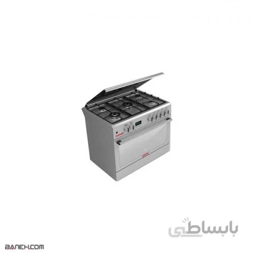 اجاق گاز فر دار دیروک DIR1515SO Dirok Oven Gas ا DIR1515SO Dirok Oven Gas 5 Flame 900 mm