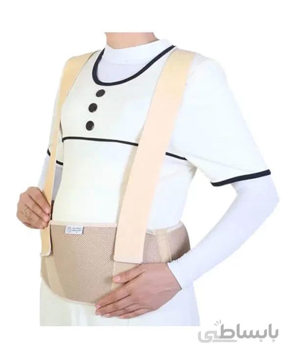 شکم بند بارداری (با پارچه سه بعدی ) طب و صنعت مدل 61200 ا Maternity Belt