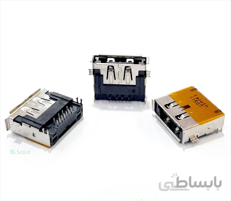 جک USB3 لپ تاپ کد 502 ا USB 3.0 Port Jack Socket