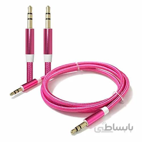 کابل AUX فله جنس درجه یک به طول ۱ متر