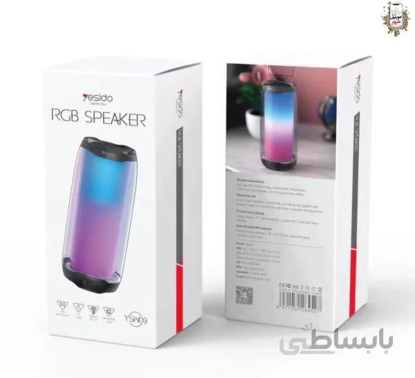 اسپیکر بلوتوثی یسیدو مدل YSW09