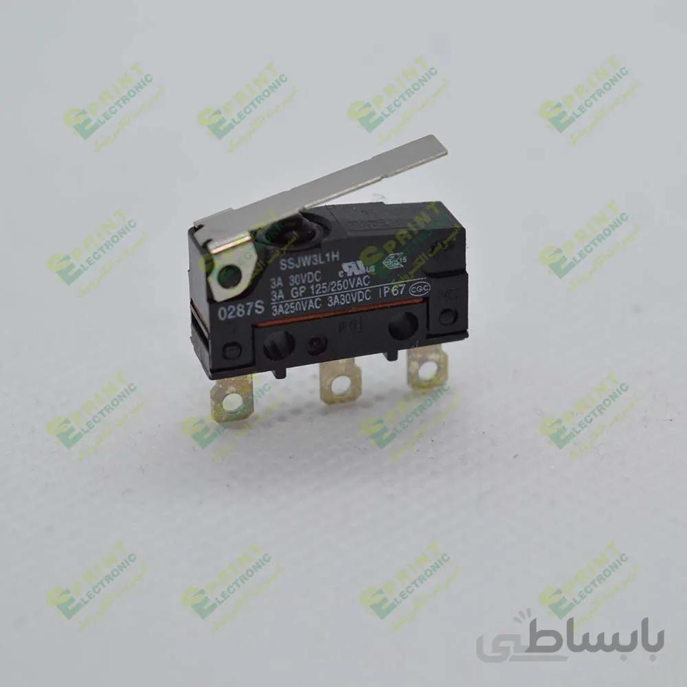 میکروسوییچ ضد آب اهرم دار 3 آمپر KW SSJW3L1H