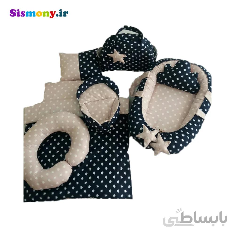 سرویس هشت تکه خواب نوزادی طرح ستاره کد ۱۰۱۲