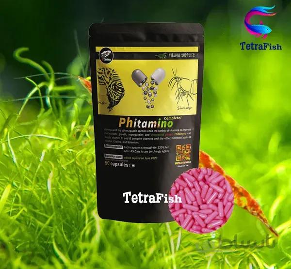 کپسول های ویتامینه ضروری آبزیان فیتامینو ای شریمپ