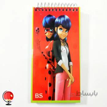 دفترچه یادداشت BS دختر کفشدوزکی