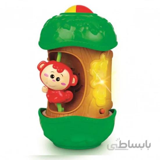 اسباب بازی غلتک میمون کودک وین فان Winfun
