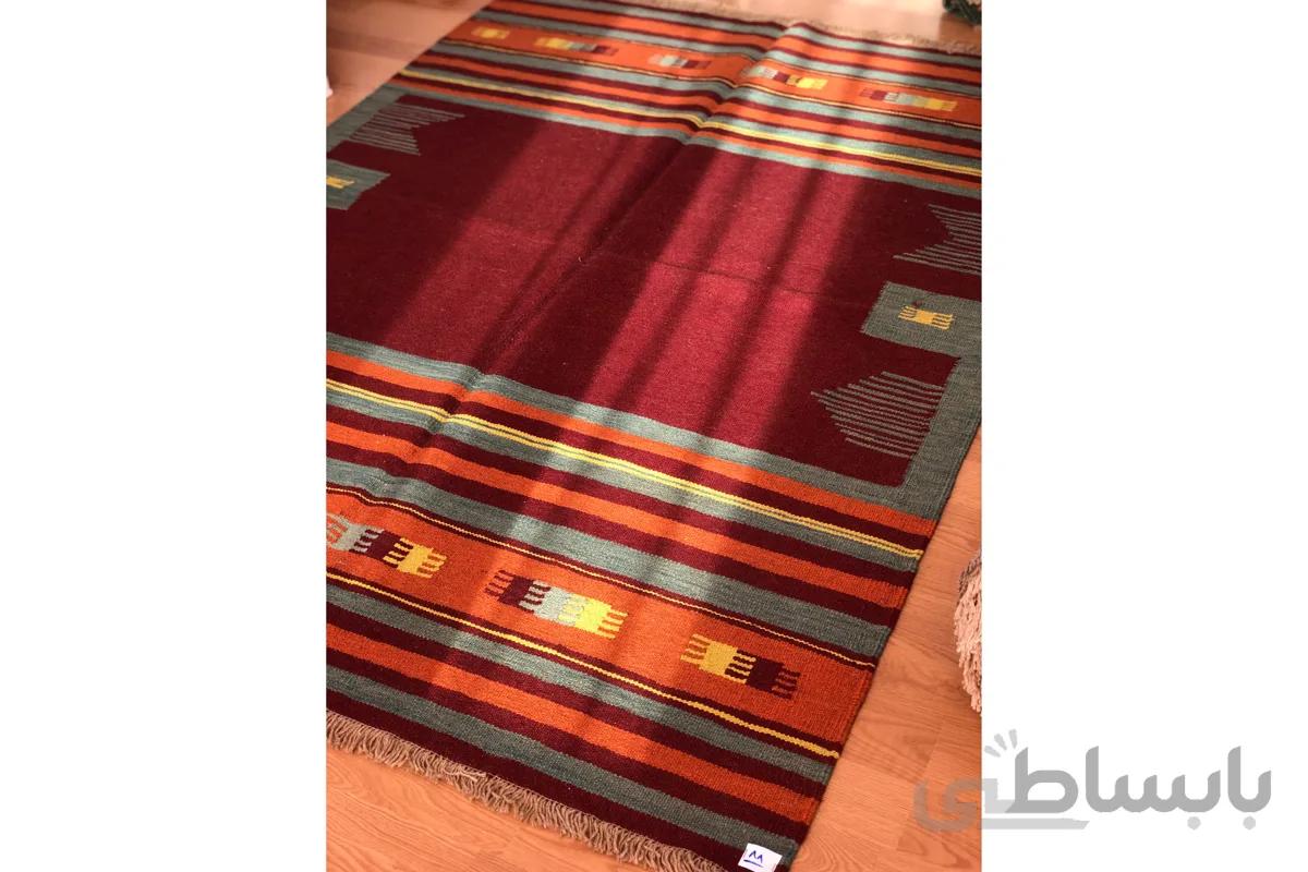 گلیم دستباف مدرن0088H ا handmade kilim