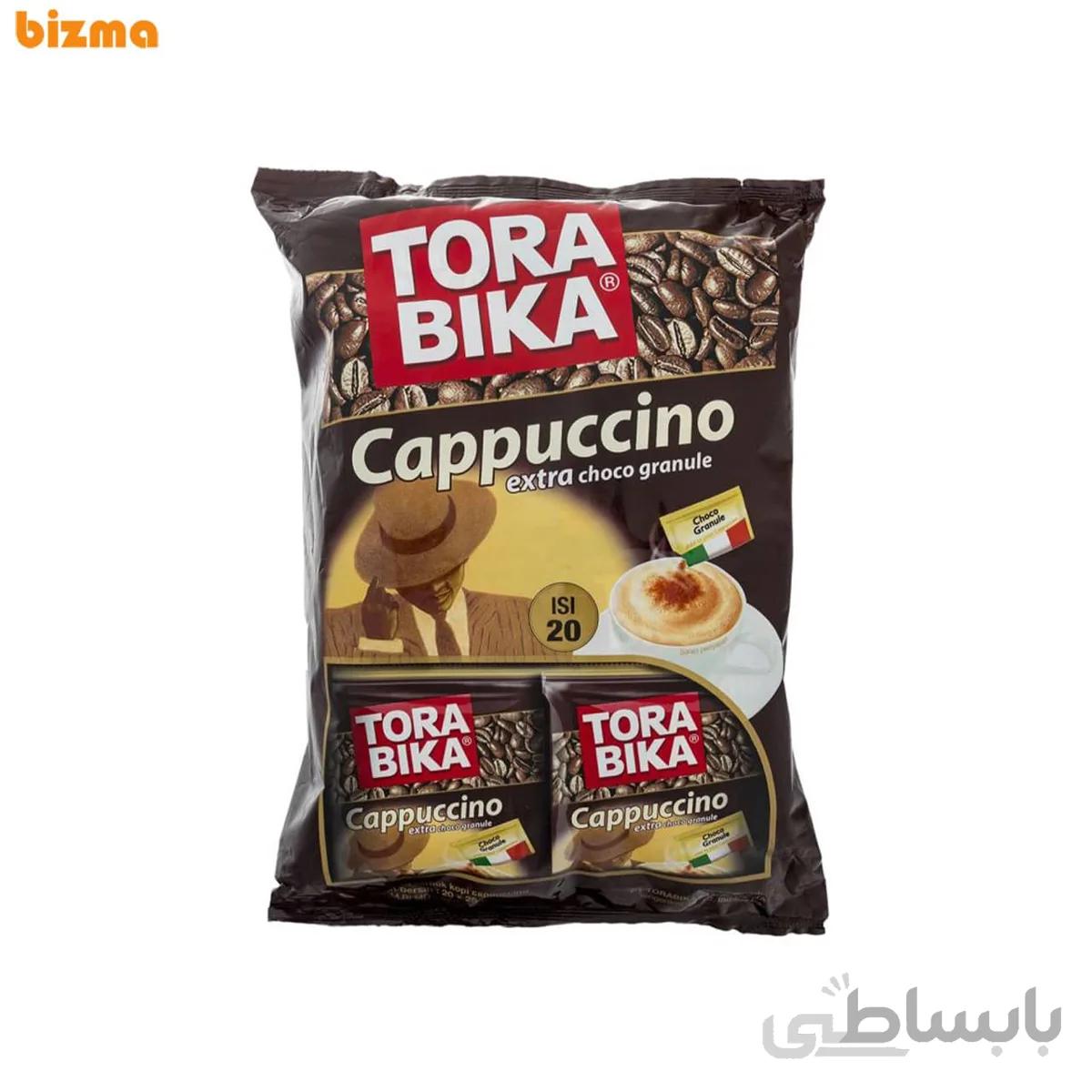 کاپوچینو ترابیکا Cappuccino بسته 20 عددی ا Torabika Cappuccino Pack of 20