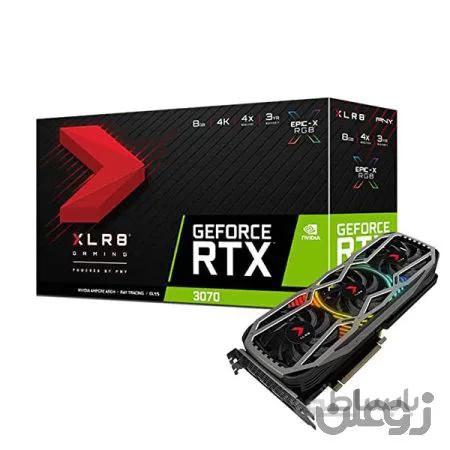 کارت گرافیک PNY GeForce RTX 3070 8GB XLR8