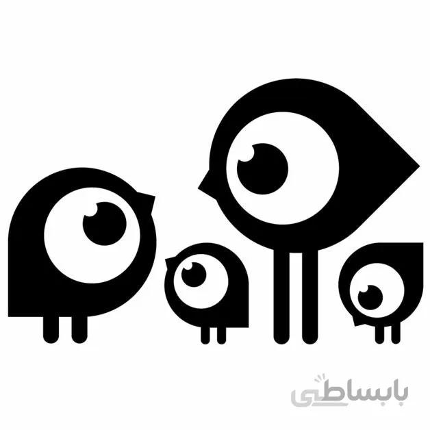 دیوارکوب پرنده چشم گرد