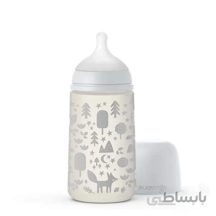 شیشه شیر طلقی 270 میل طرح روباه سواوینکس