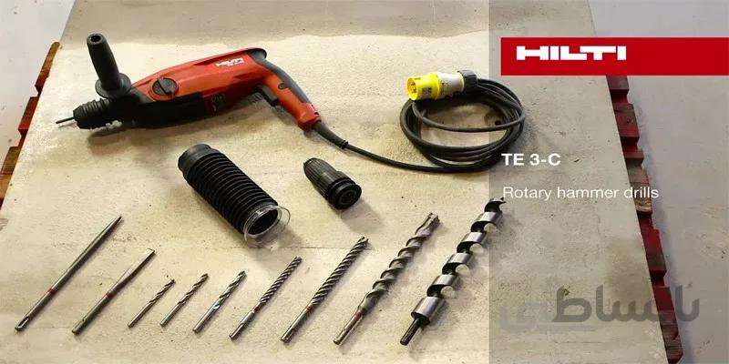 دریل چکشی 4 شیار هیلتی مدل TE 3-C