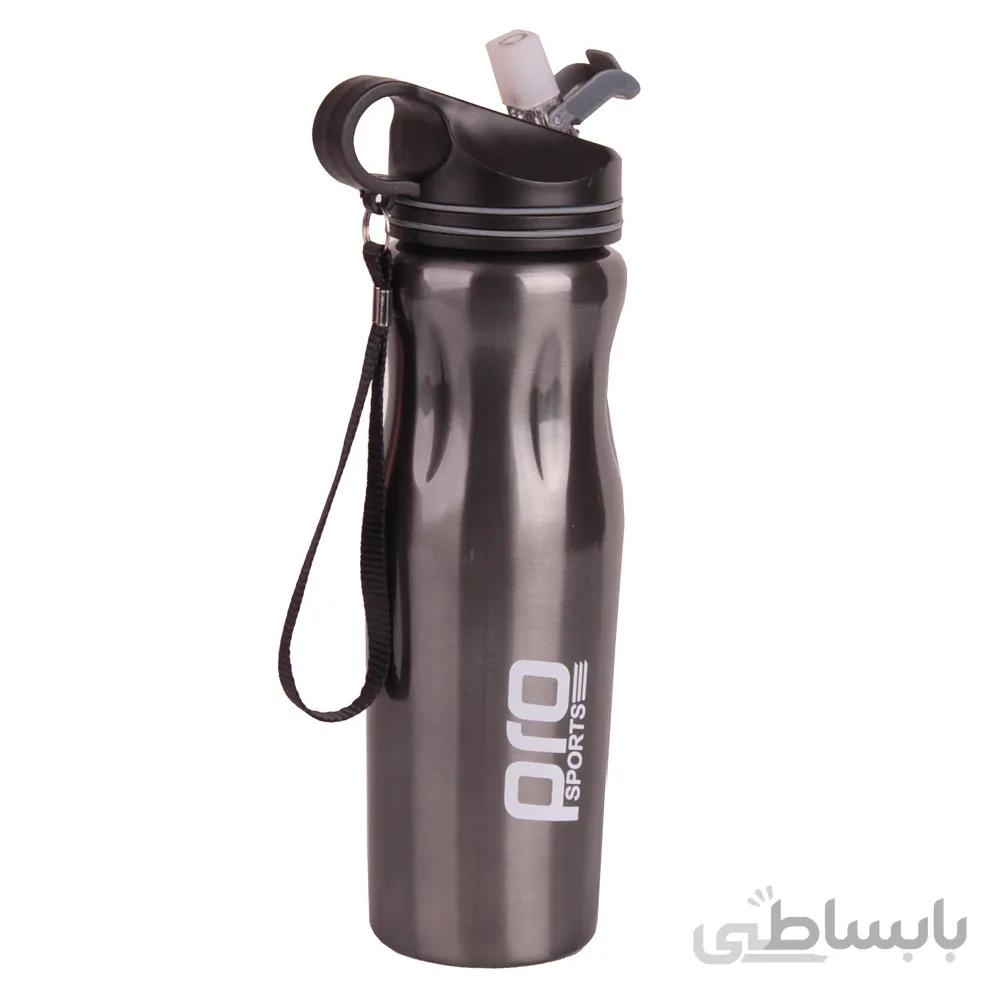 قمقمه فلزی نی دار Pro Sport کد 2081