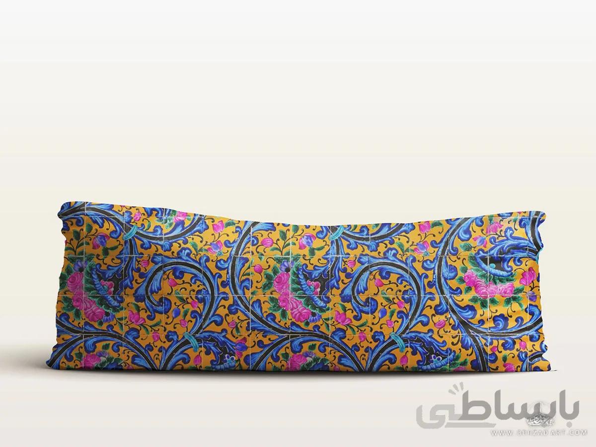 کاور کوسن 25 در 60 طرح نقش کاشی 4
