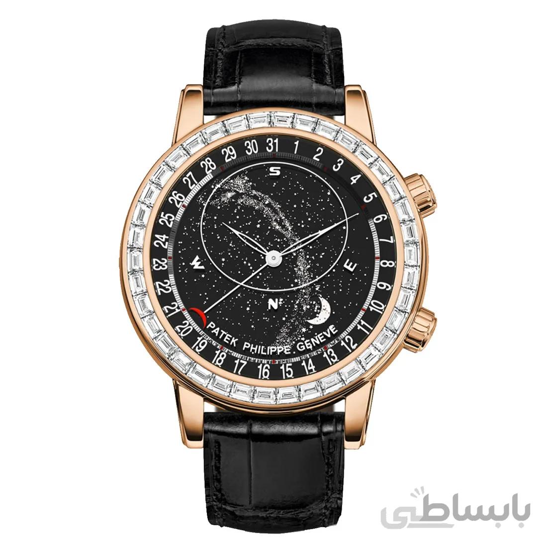 ساعت مچی مردانه پتک فیلیپ مدل Patek Philippe Sky Moon Celestial 4556S