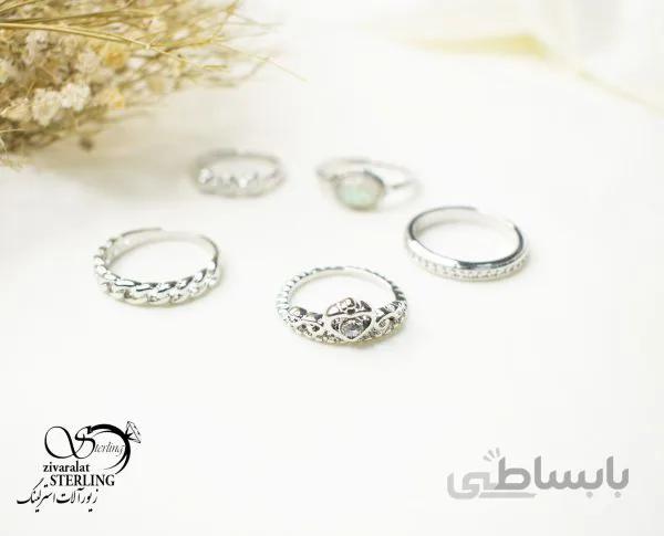 پک انگشتر زنانه کد 5612