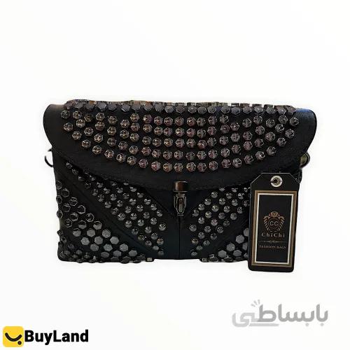 کیف برند چی چی جنس چرم شسته کد KL121
