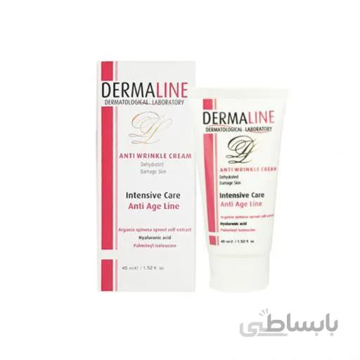 کرم ضد چروک درمالاین حجم 40 میل ا anti-wrinkle cream Dermaline