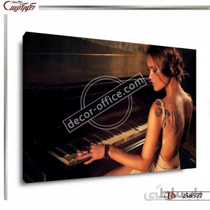 تابلو دکوراتیو موسیقی 8577 ا Decorative music table 8577