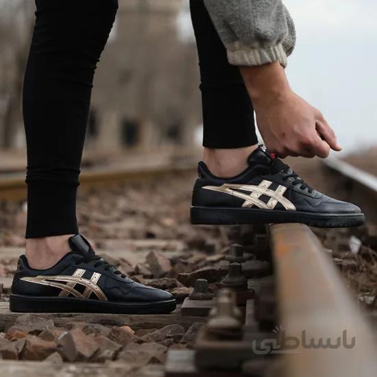 اسیکس مشکی طلایی