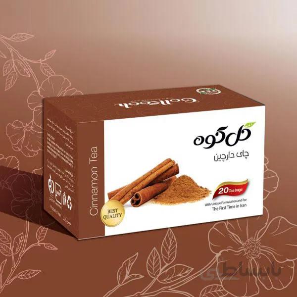 چای دارچین صد در صد طبیعی گل کوه ( ۲۰ عددی )