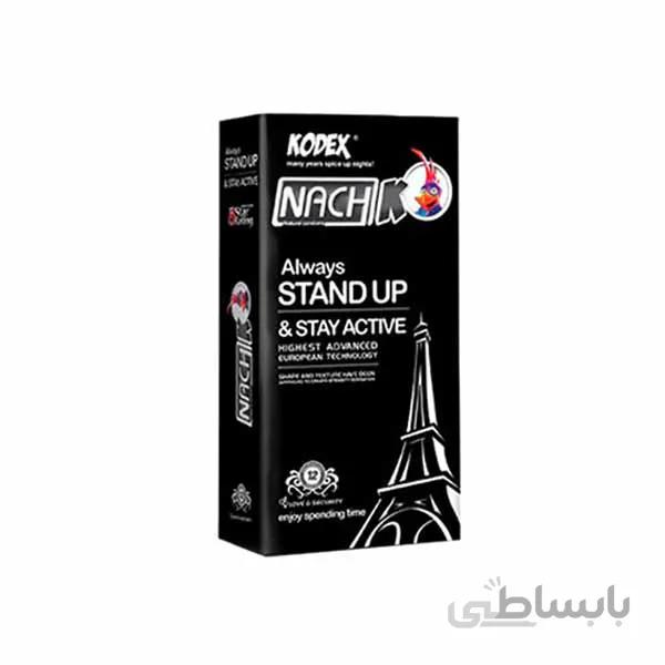 کاندوم مدل استند آپ کلاسیک ناچ کدکس 12 عددی ا Nach Kodex condom