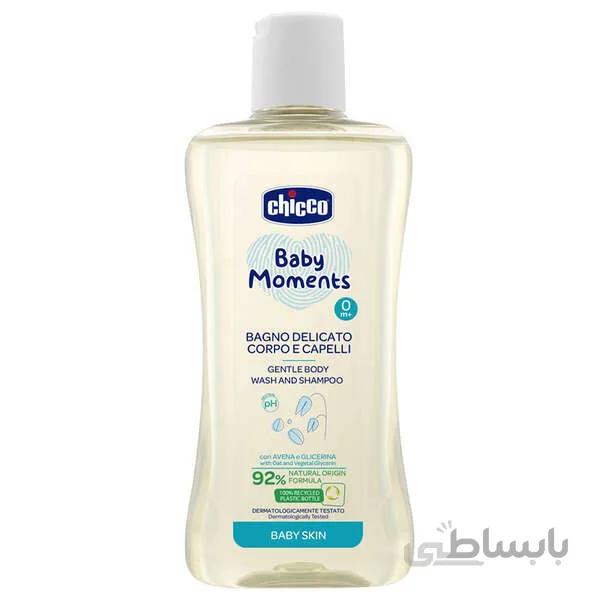 ژل (شامپو ) سر و بدن نوزادی 200 میل چیکو Chicco BM