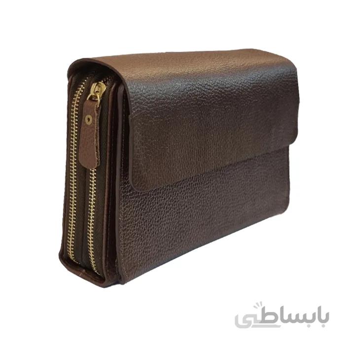 کیف پاسپورتی مردانه چرم طبیعی
