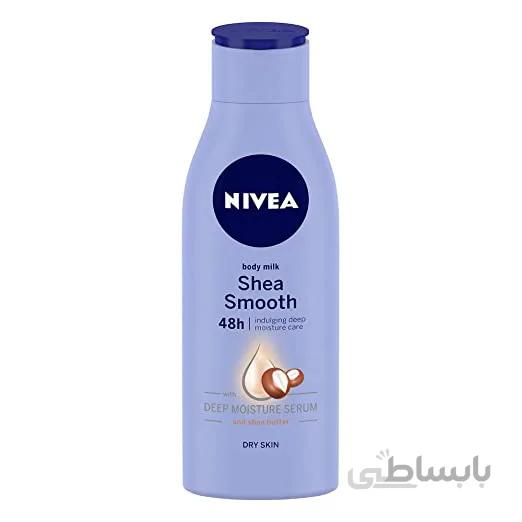 لوسیون بدن روغن شی باتر نیوآ 400 میل Nivea Nourishing shea smoth Body Lotion