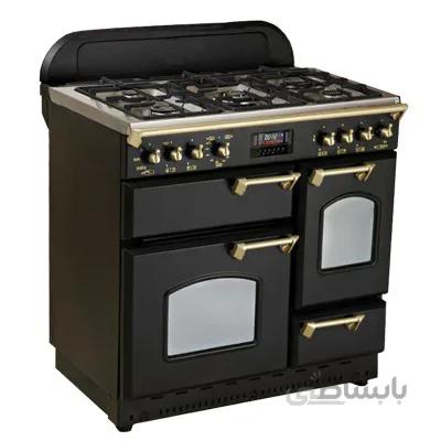 اجاق گاز تاکنوگاز سری فالکون مدل 5BL BS Gold پنج شعله دستگیره طلایی