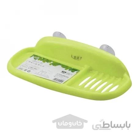 قفسه دیواری پلاستیکی حمام رنگ سبز (ساخت ‌ژاپن)