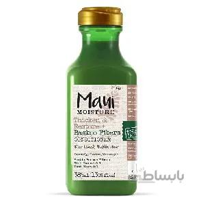 شامپو نرم کننده مو ماوی بامبو حجم 385 میل Maui Moisture Thicken and Restore + Bamboo Fibers