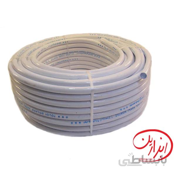 شیلنگ گاز 9 شیری نخ دار کرج ممتاز قوی (3/8 اینچ)- 50 متری