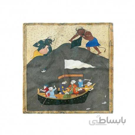 پوشت (دستمال جیب) مینیاتور شاهنامه