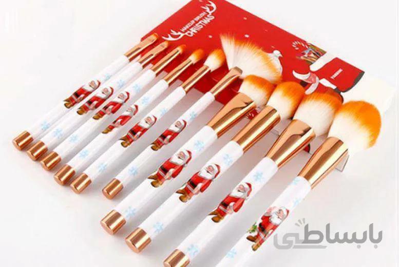 ست براش ده تیکه جعبه دار کریستمس